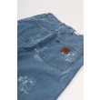 Heren Jeans Carhartt WIP STAMP PANT.BLUE BLEACHED. Direct leverbaar uit de webshop van www.vipshop.nl/.