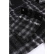Heren Jassen Pop Trading Company CHECKED WOOL SHIR.BLACK / CHARCOAL. Direct leverbaar uit de webshop van www.vipshop.nl/.