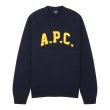 Heren Truien & vesten APC PULL JOSHUA.DARK NAVY. Direct leverbaar uit de webshop van www.vipshop.nl/.