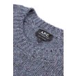 Heren Truien & vesten APC PULL COL ROND.IAC BLUE GREY. Direct leverbaar uit de webshop van www.vipshop.nl/.