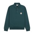 Heren Sweaters Carhartt WIP POLO SWEATSHIRT.DARK FIR. Direct leverbaar uit de webshop van www.vipshop.nl/.