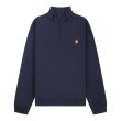 Heren Sweaters Carhartt WIP HALF ZIP A SCRIPT.AIR FORCE BLUE. Direct leverbaar uit de webshop van www.vipshop.nl/.