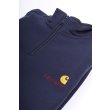 Heren Sweaters Carhartt WIP HALF ZIP A SCRIPT.AIR FORCE BLUE. Direct leverbaar uit de webshop van www.vipshop.nl/.