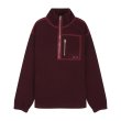 Heren Sweaters New Amsterdam Surf Association FLEECE HALF ZIP.BORDEAUX. Direct leverbaar uit de webshop van www.vipshop.nl/.