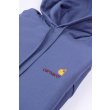 Heren Sweaters Carhartt WIP HOODED A SCRIPT.BLUE IRIS. Direct leverbaar uit de webshop van www.vipshop.nl/.