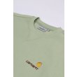 Heren Sweaters Carhartt WIP A. SCRIPT SWEATER.PALE OLIVE. Direct leverbaar uit de webshop van www.vipshop.nl/.
