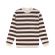 Heren Sweaters Olaf STRIPED RIB CREWN.HOT FUDGE / OFF. Direct leverbaar uit de webshop van www.vipshop.nl/.