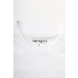 Heren T-shirts Carhartt WIP S/S LESS TROUBLES.WHITE / BLACK. Direct leverbaar uit de webshop van www.vipshop.nl/.