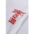 Heren T-shirts Carhartt WIP S/S BLOCKS T-SHIRT.WHITE. Direct leverbaar uit de webshop van www.vipshop.nl/.