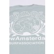 Heren T-shirts New Amsterdam Surf Association LOST SURFER TEE.TEAL. Direct leverbaar uit de webshop van www.vipshop.nl/.