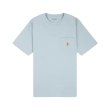 Heren T-shirts Carhartt WIP S/S POCKET TEE.MISTY SKY. Direct leverbaar uit de webshop van www.vipshop.nl/.