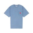 Heren T-shirts Carhartt WIP S/S INGO POCKET T.LIGHT BLUE, GARM. Direct leverbaar uit de webshop van www.vipshop.nl/.
