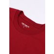 Heren T-shirts Carhartt WIP S/S CHASE T-SHIRT.SCARLET / GOLD. Direct leverbaar uit de webshop van www.vipshop.nl/.