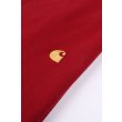 Heren T-shirts Carhartt WIP S/S CHASE T-SHIRT.SCARLET / GOLD. Direct leverbaar uit de webshop van www.vipshop.nl/.