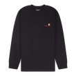 Heren T-shirts Carhartt WIP AMERICAN SCRIPT LS TEE.BLACK. Direct leverbaar uit de webshop van www.vipshop.nl/.