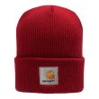 Heren Petten Carhartt WIP OHIO BEANIE.SCARLET. Direct leverbaar uit de webshop van www.vipshop.nl/.