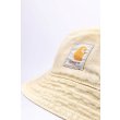 Heren Petten Carhartt WIP BANE BUCKET HAT.DUSTY H BROWN, C. Direct leverbaar uit de webshop van www.vipshop.nl/.